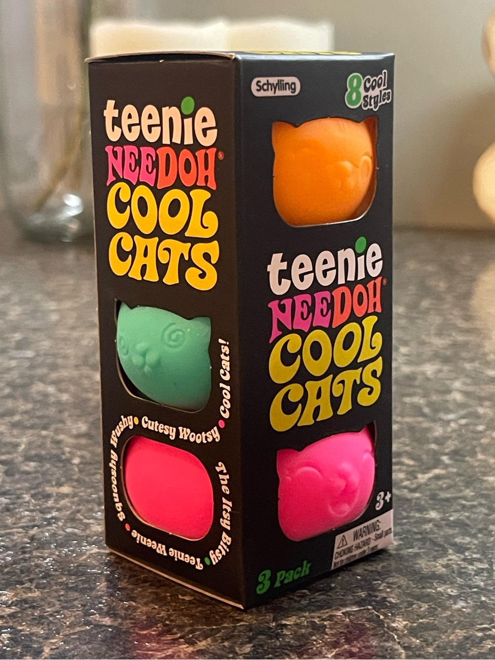 NeeDoh Teenie cool cats 3 pack!
